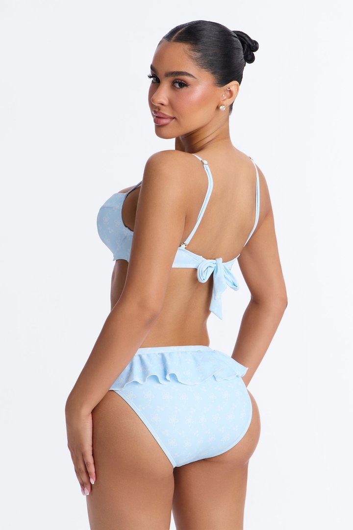 Poolside Play 2 Piece Bikini Set - Blue