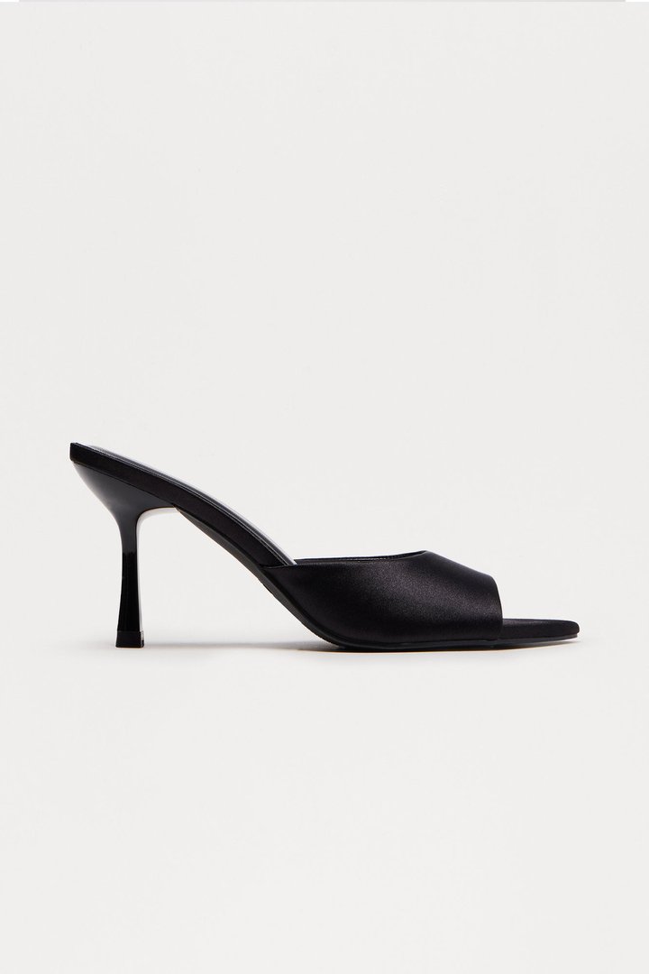 Just Over You Mules - Black/Black