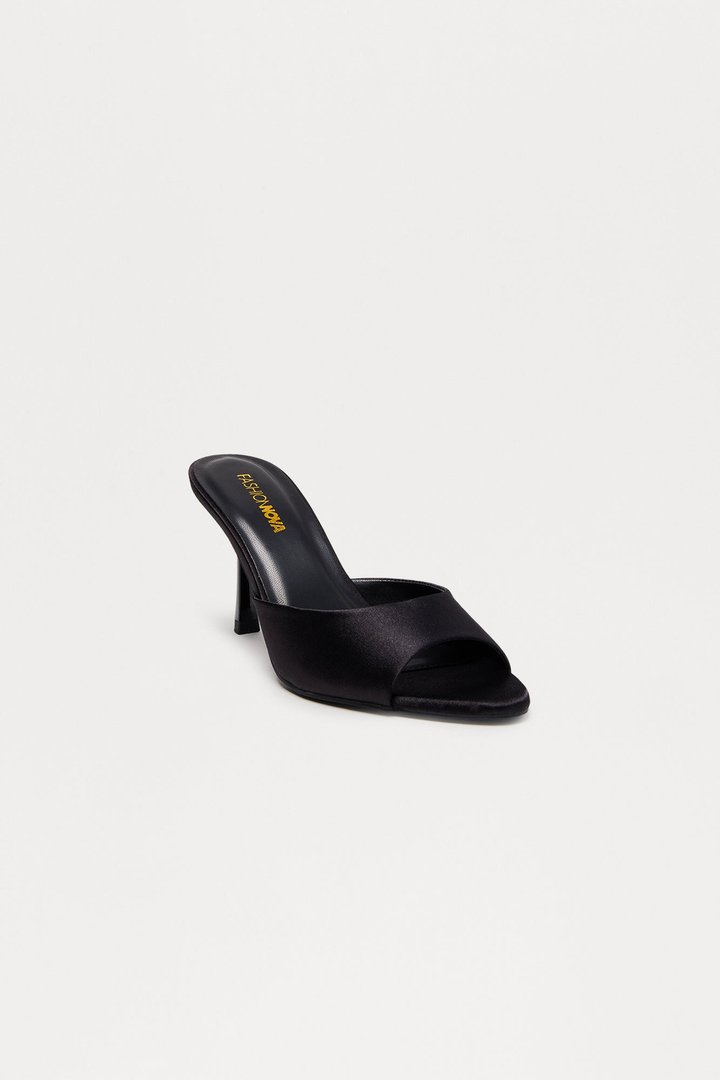 Just Over You Mules - Black/Black