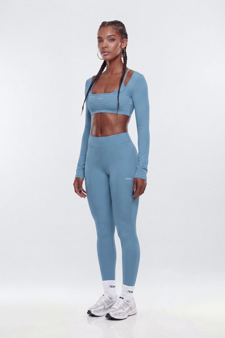 ProStretch™ 25″ Low Rise Legging - Soft Indigo