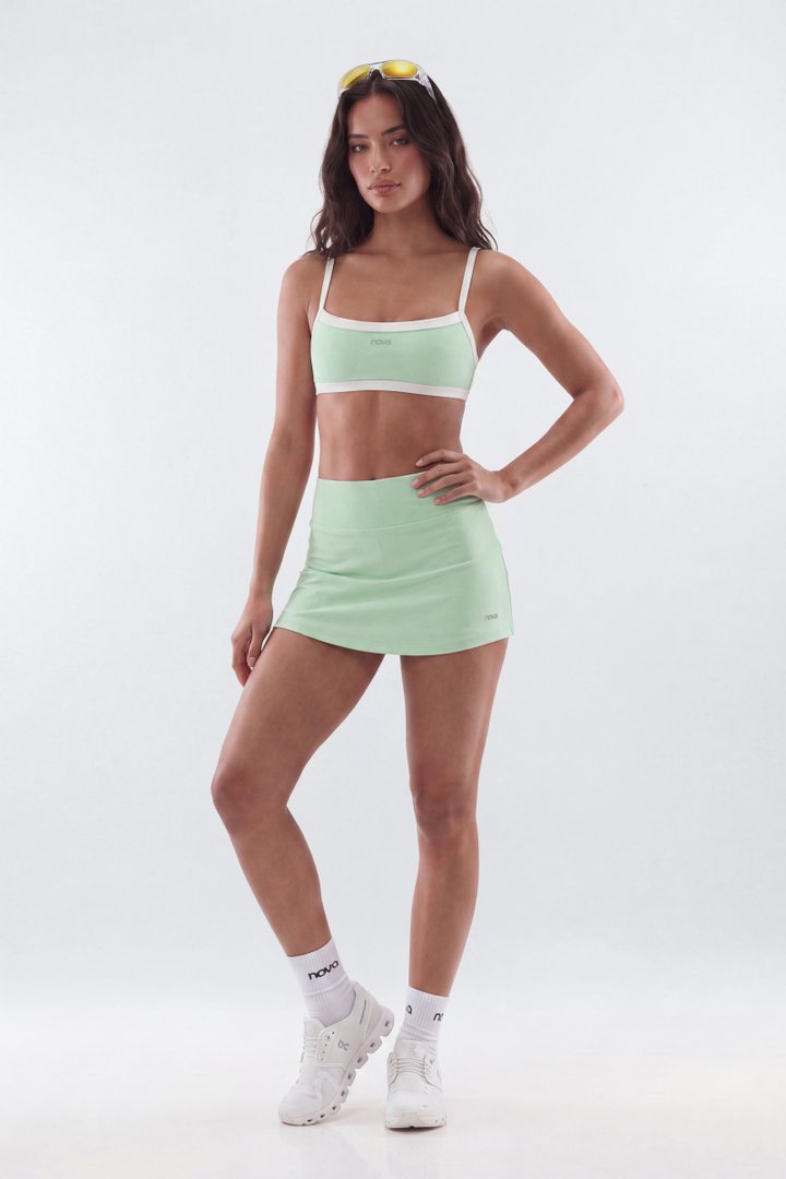 AirSculpt™ Mid Rise Mini Skort - Cool Mint