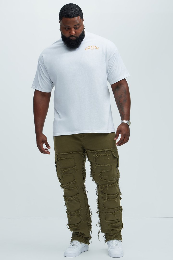Paradise Island Short Sleeve Tee - White