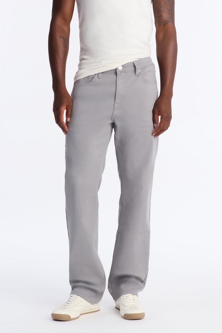 Mike Straight Taper Jeans - Grey