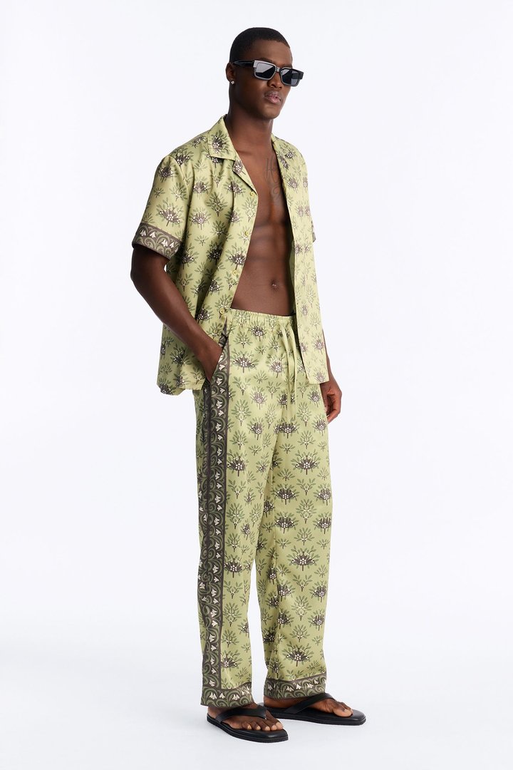 Drakos Straight Pant - Green/combo
