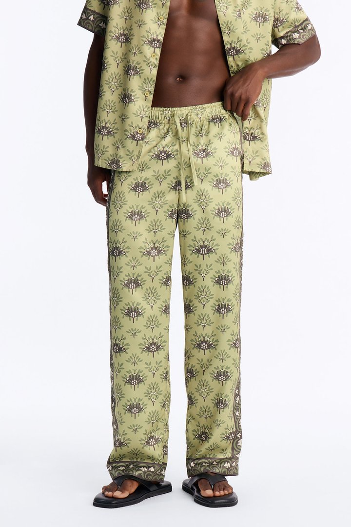 Drakos Straight Pant - Green/combo