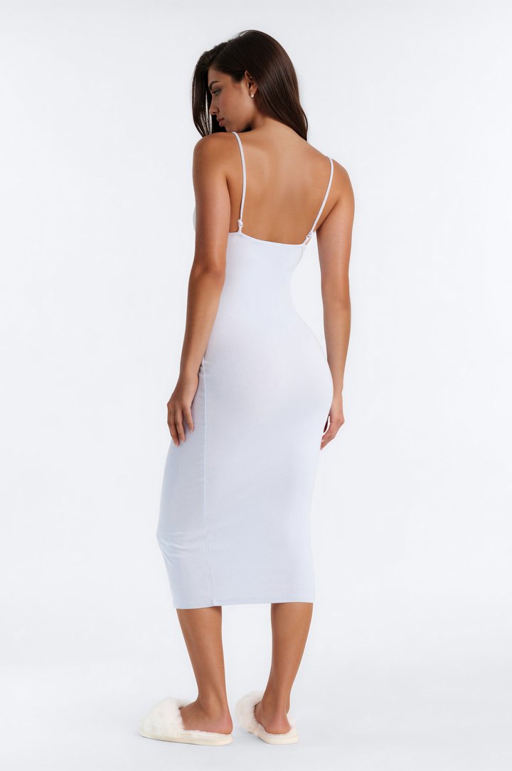 Blair Spaghetti Strap Midi Dress - LightBlue