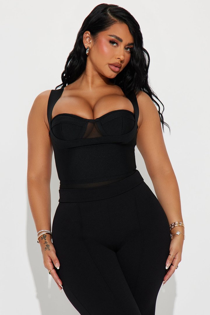 My Revenge Bandage Bodysuit - Black