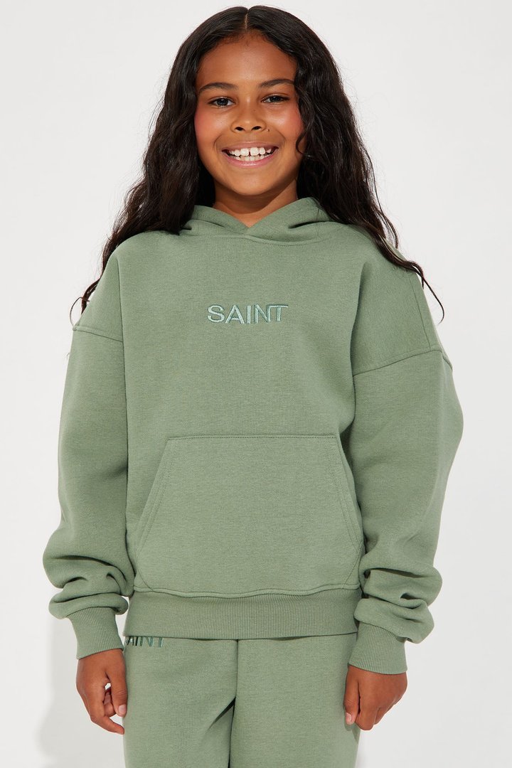 Mini Saint Sweatpant Set - Sage