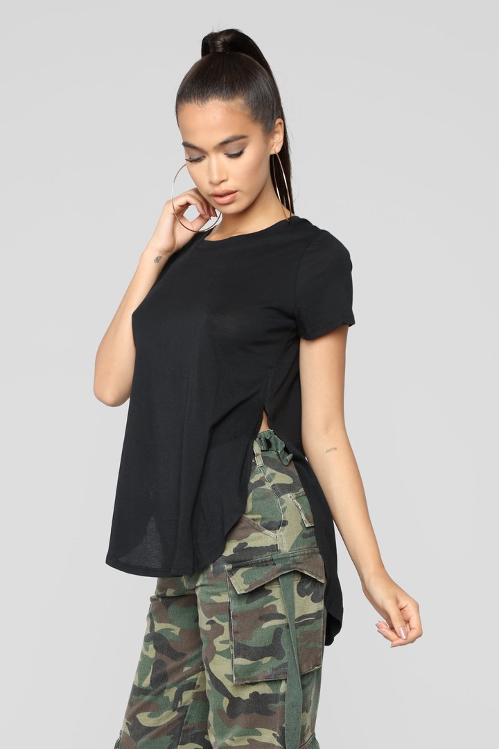 Laid Back Tee - Black