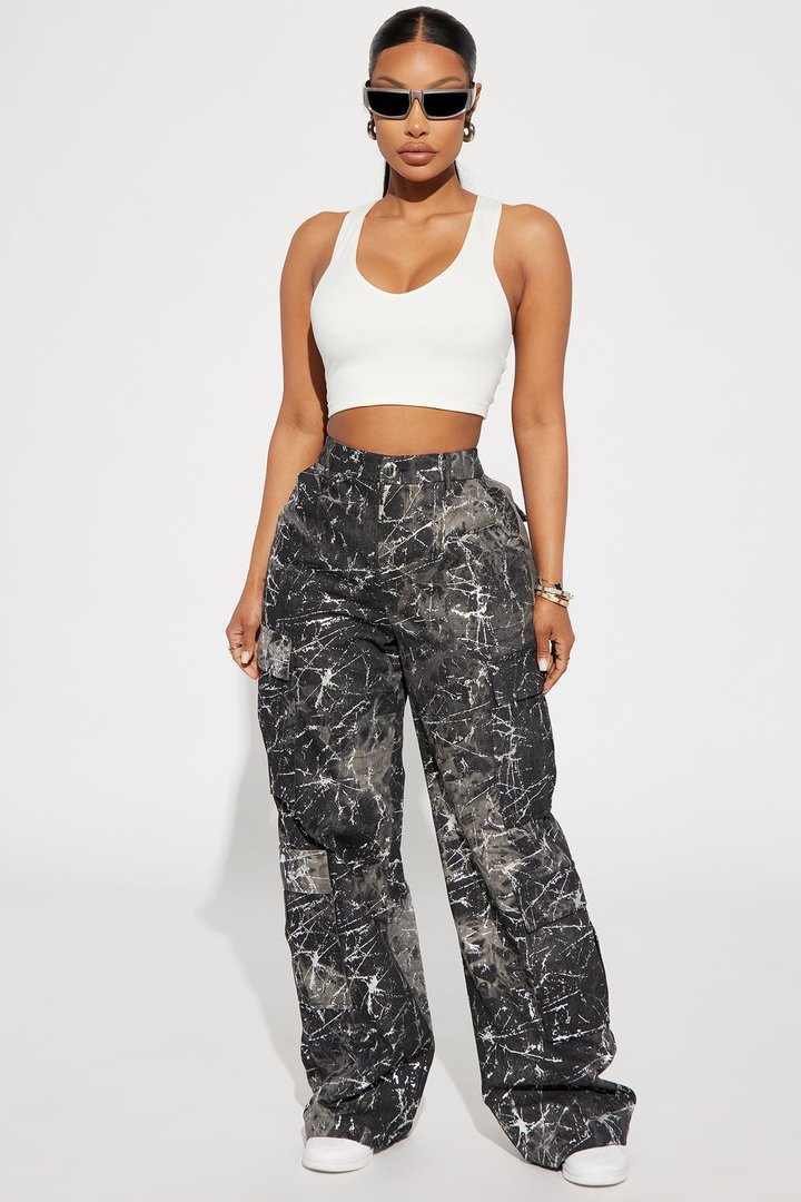 Paige Racer Back Top - White
