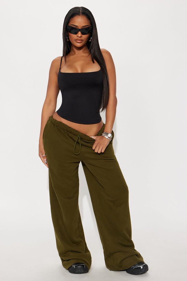Contour Double Lined Cami Top - Black