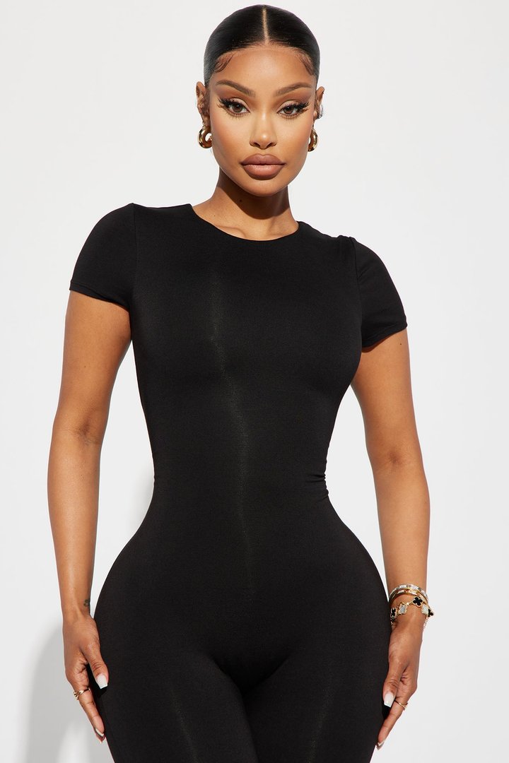 Bree Butter Snatched Jumpsuit - Black