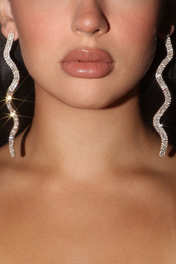 After Party Vibes Earrings - Gold