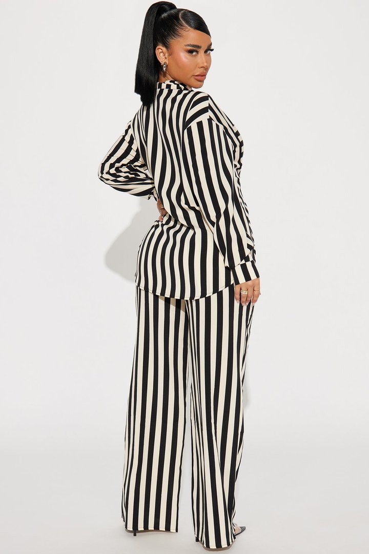 Looking For Me Pant Set - Black/combo