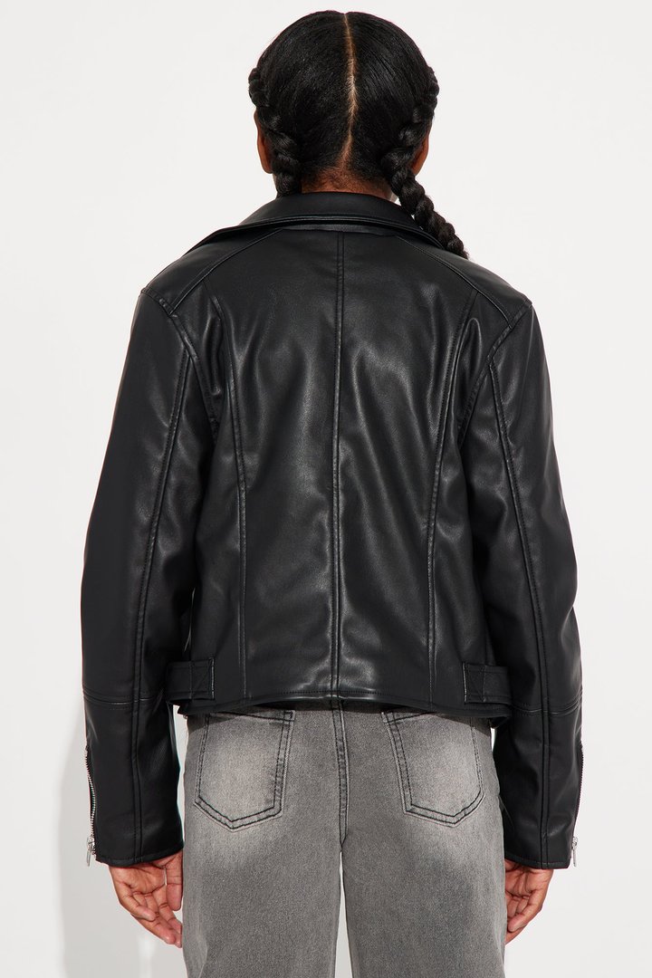 Mini Never Average Moto Jacket - Black