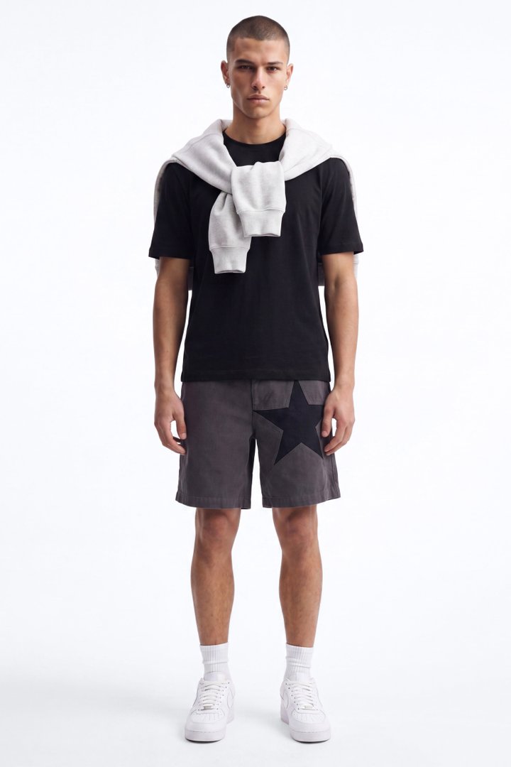 Lone Star Short - Charcoal