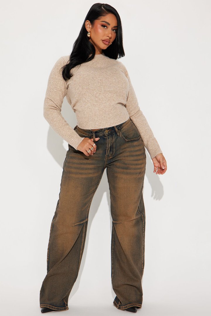 Fresh Air Sweater - Taupe
