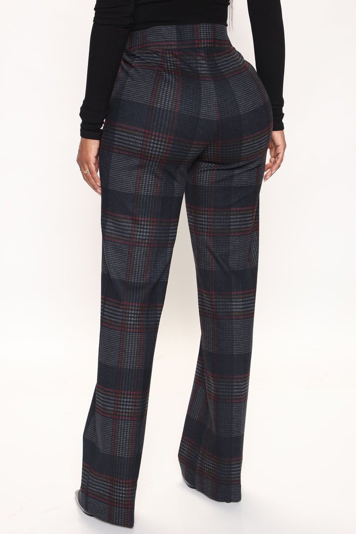 Feeling Preppy Wide Leg Pant 33 - Navy/combo