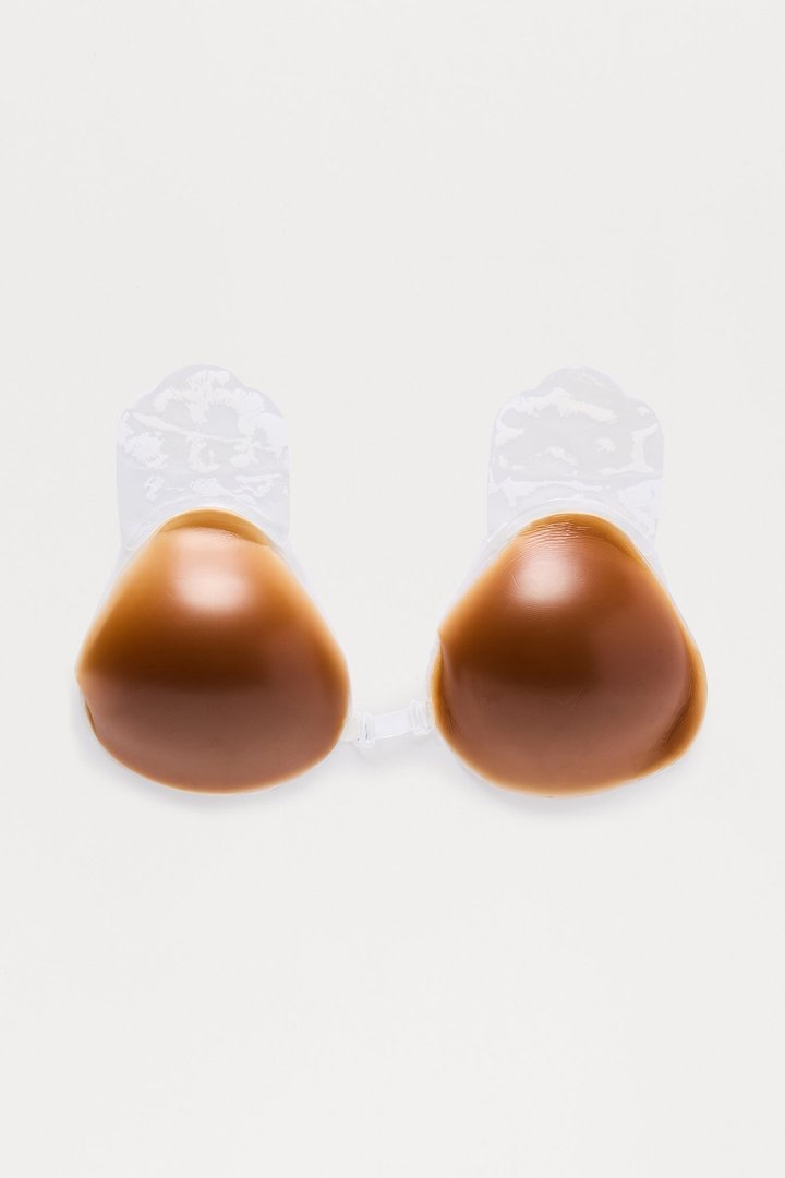 All That Lift Sticky Invisible Bra - Brown