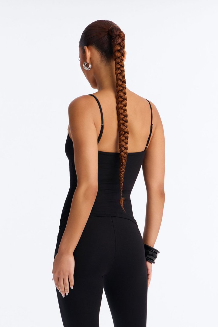 Kendall Premium Modal Tank Top - Black