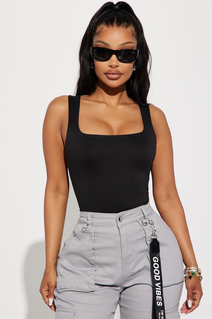 Thalia Tank Top - Black