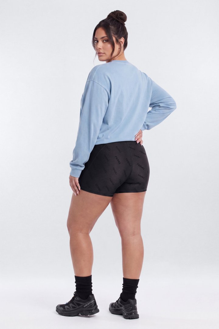 AirSculpt™ 3″ All Over Print Biker Short - Black
