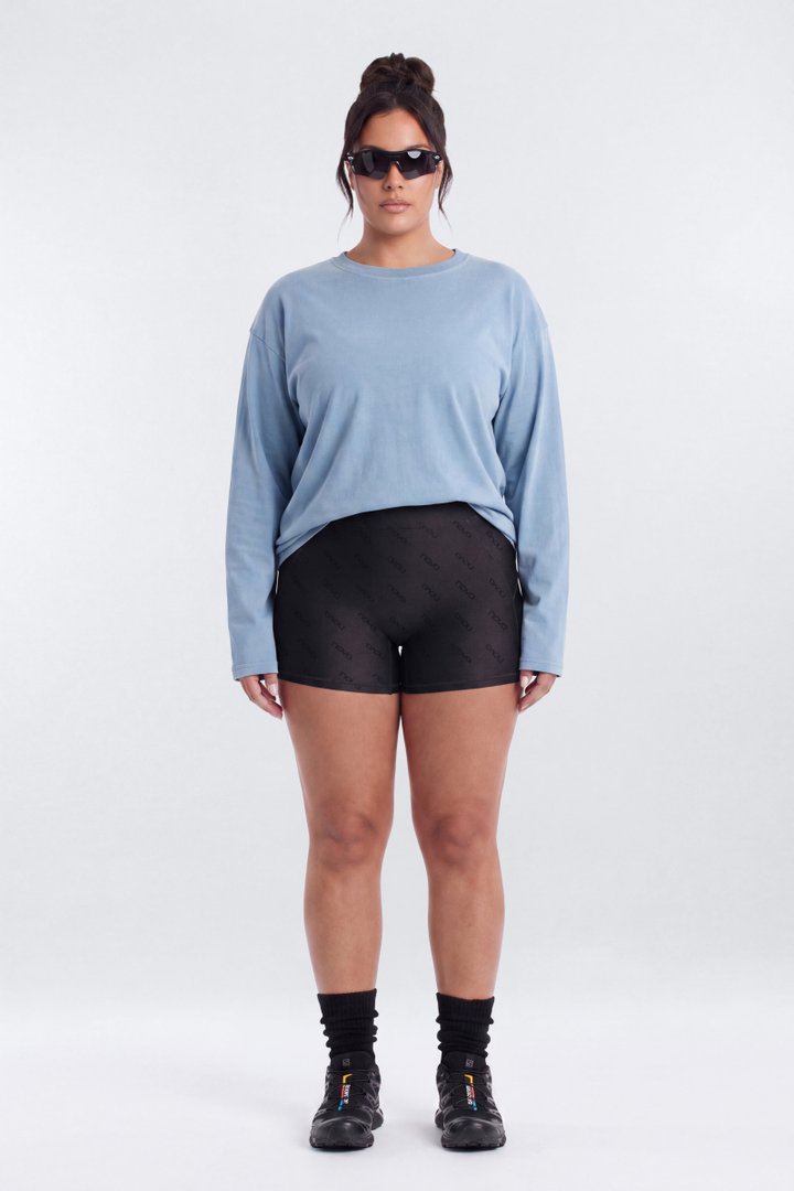 AirSculpt™ 3″ All Over Print Biker Short - Black