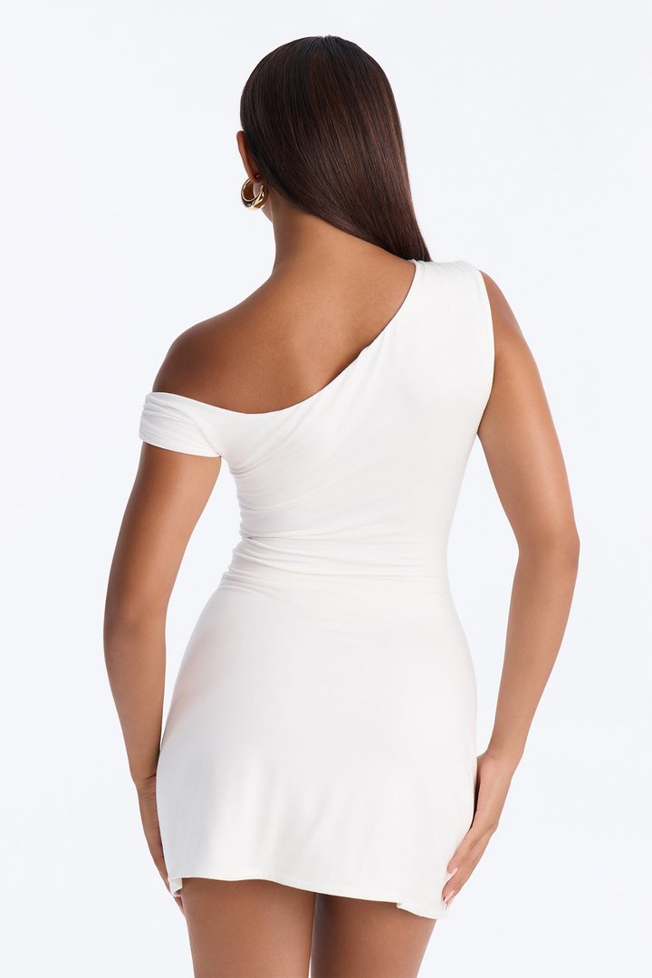 Jordan Premium Modal Mini Dress - White