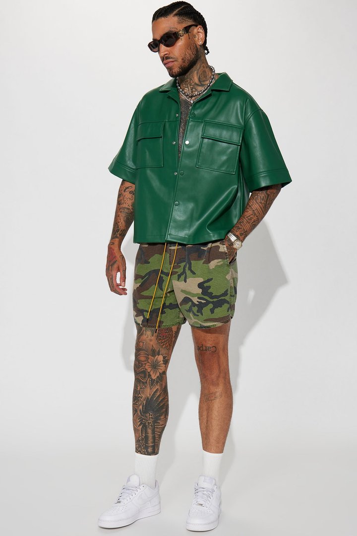 Games Calling Warmup Shorts - Camouflage