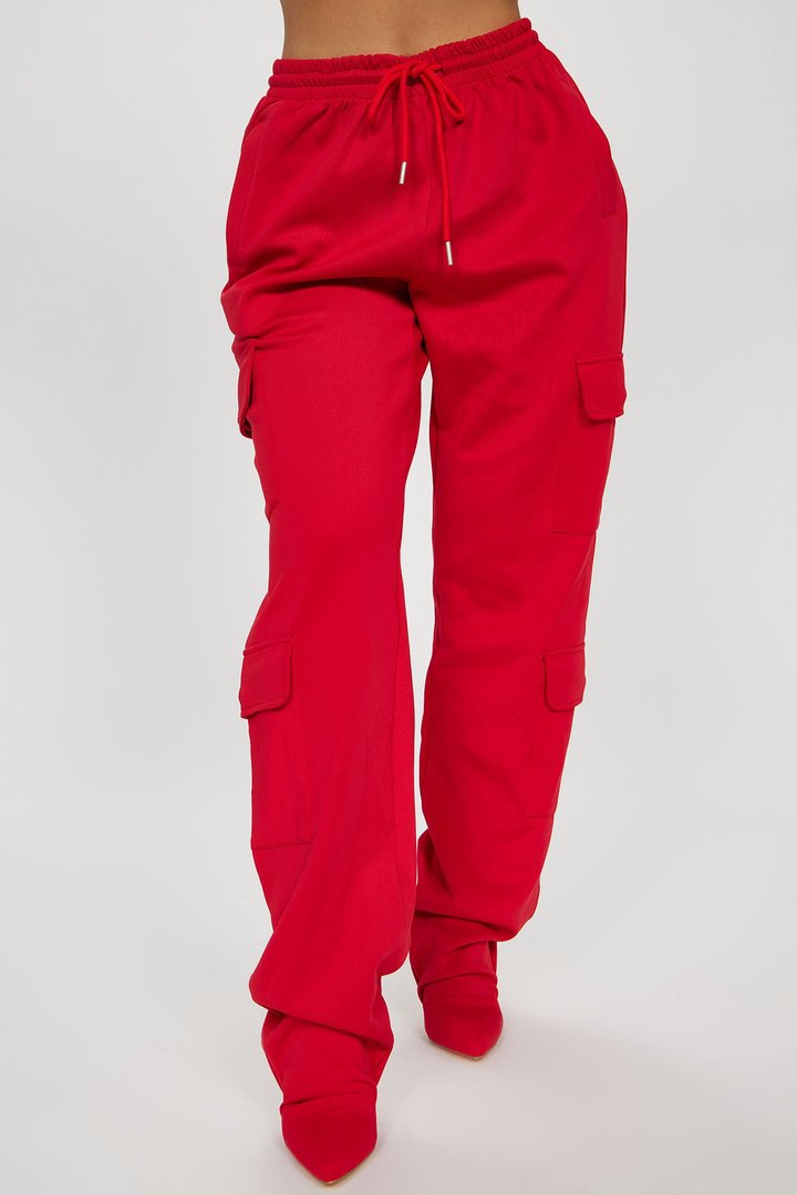 Roxy Pant Boots - Red