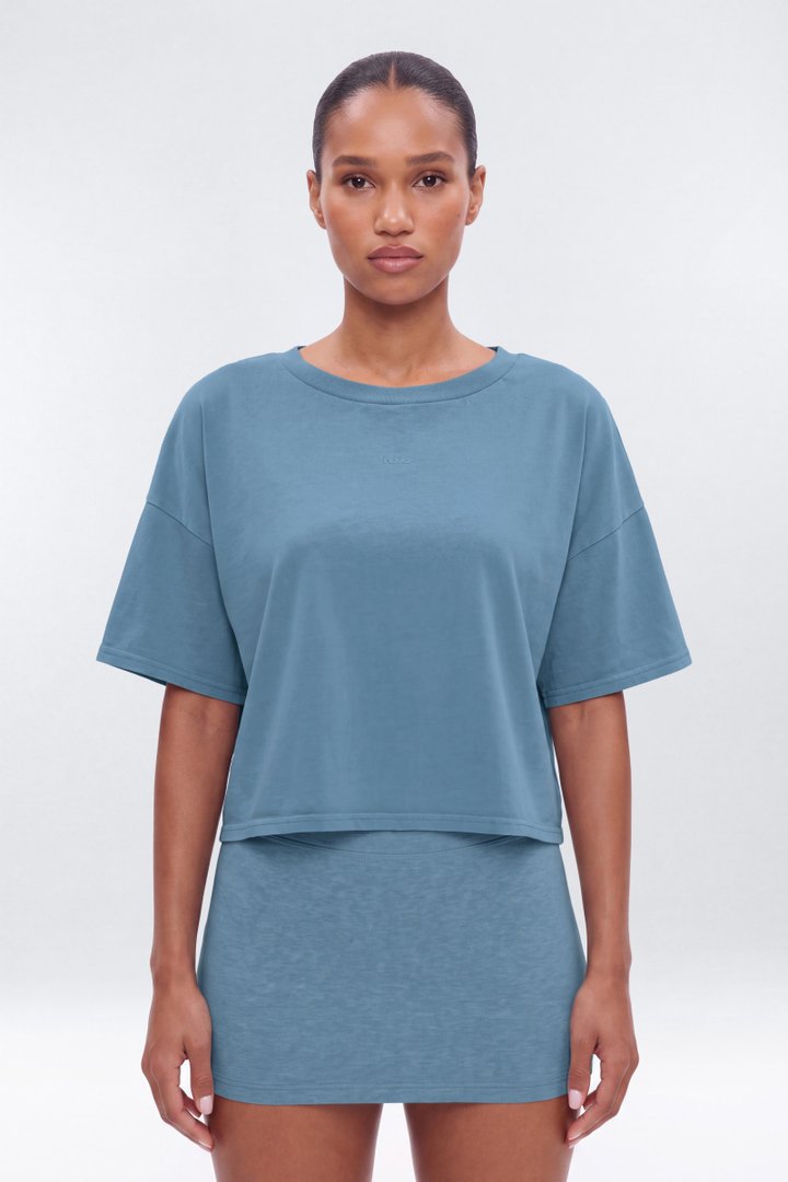 CottonFlex™ Mini Sports Skort - Soft Indigo