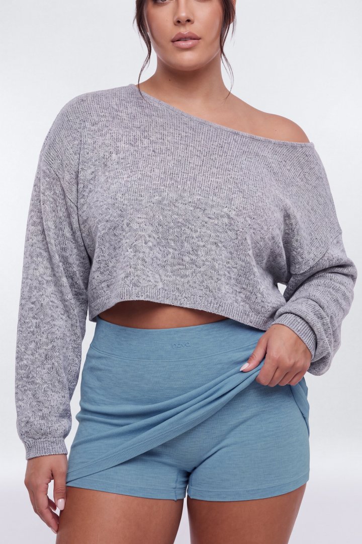 CottonFlex™ Mini Sports Skort - Soft Indigo