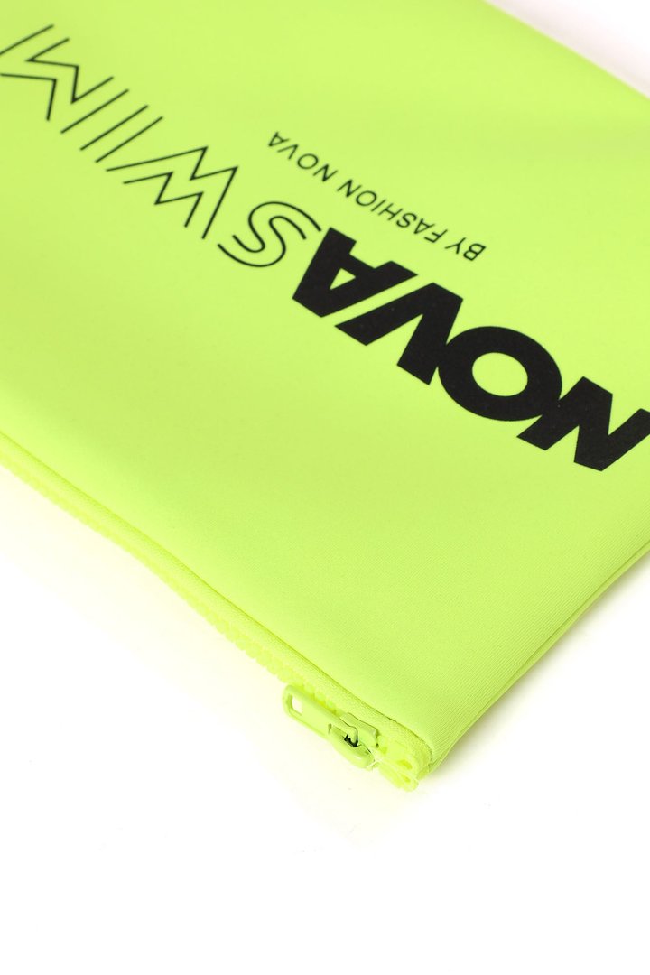 Nova Swim Waterproof Bikini Swim Bag - Lime