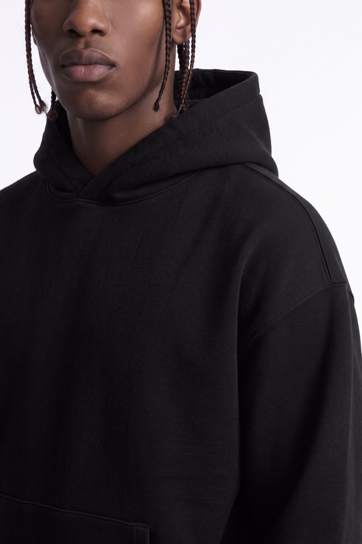 410 Oversized Hoodie - Black