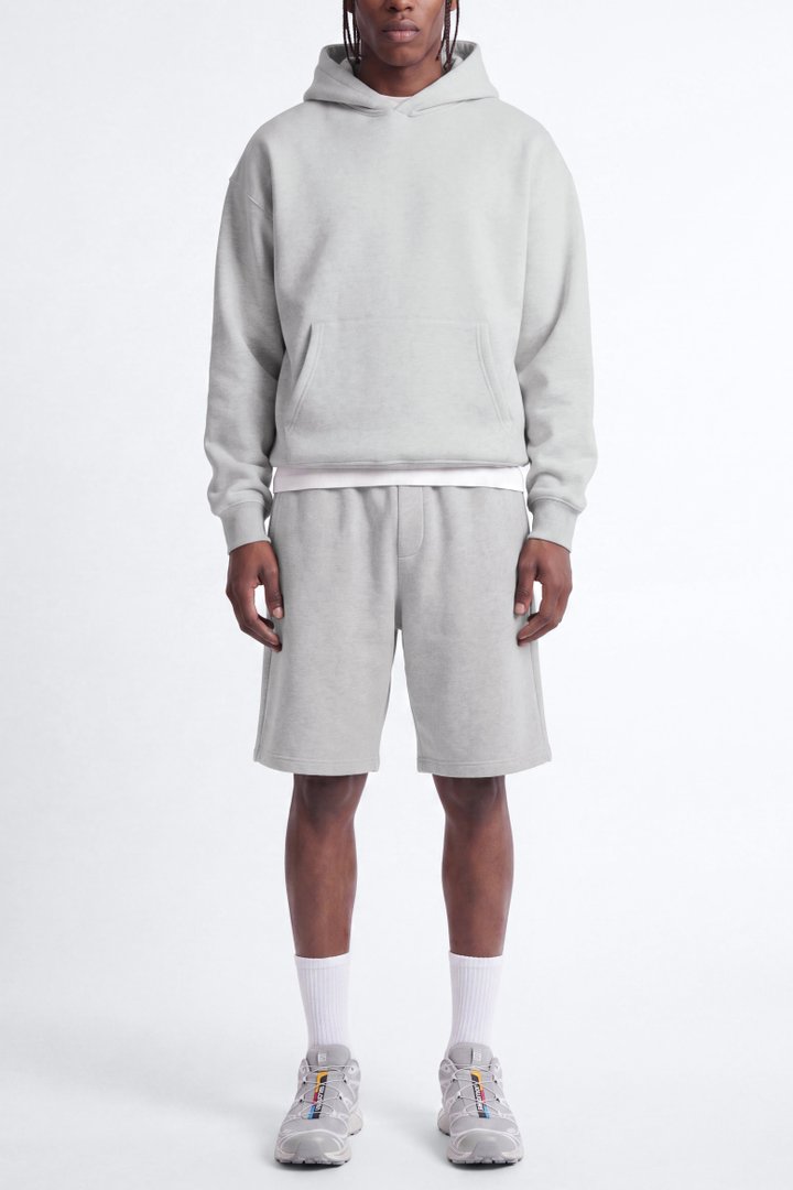 410 Baggy Shorts - Heather Grey