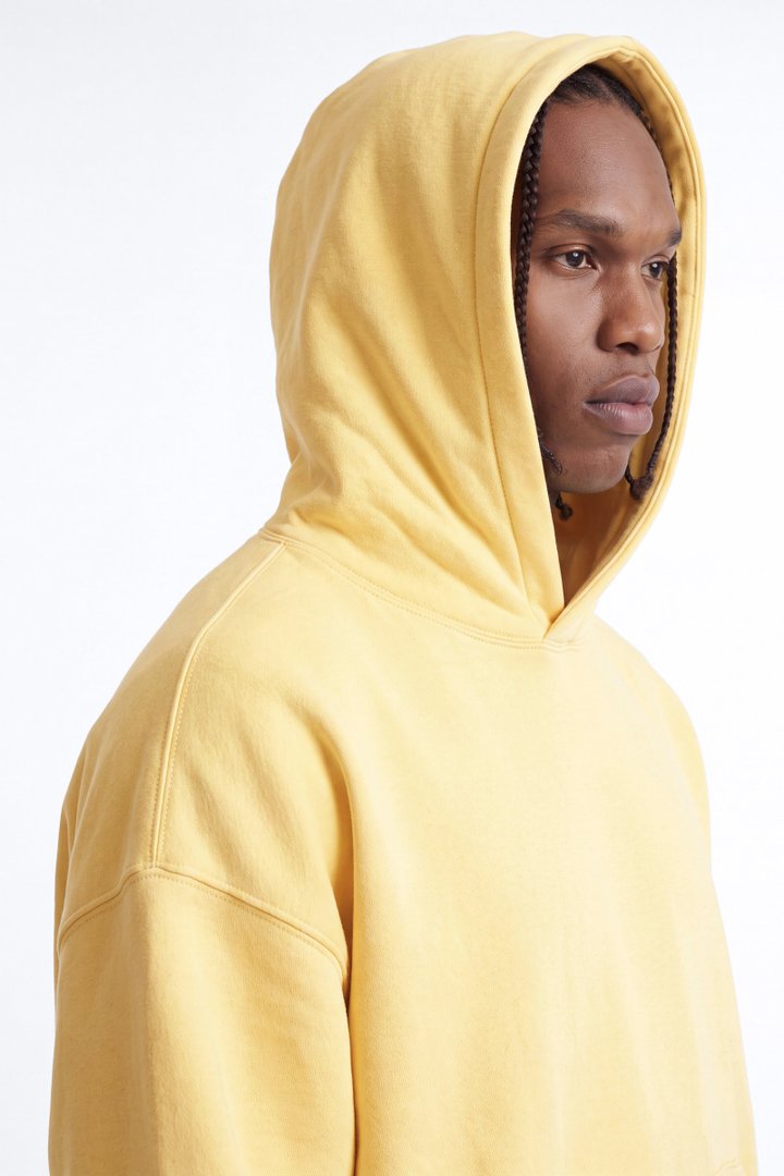 410 Oversized Hoodie - Butter Yellow