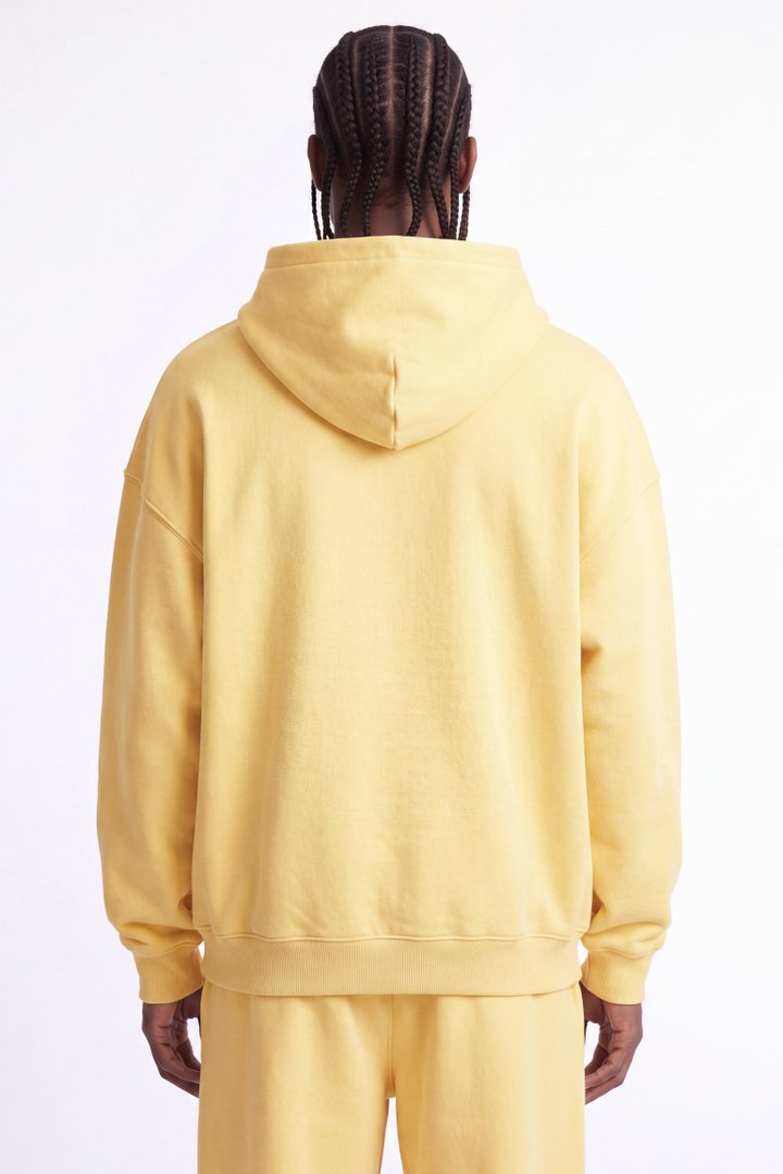 410 Oversized Hoodie - Butter Yellow