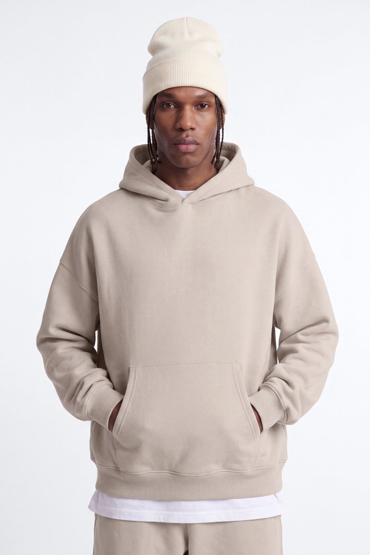 410 Oversized Hoodie - Sand