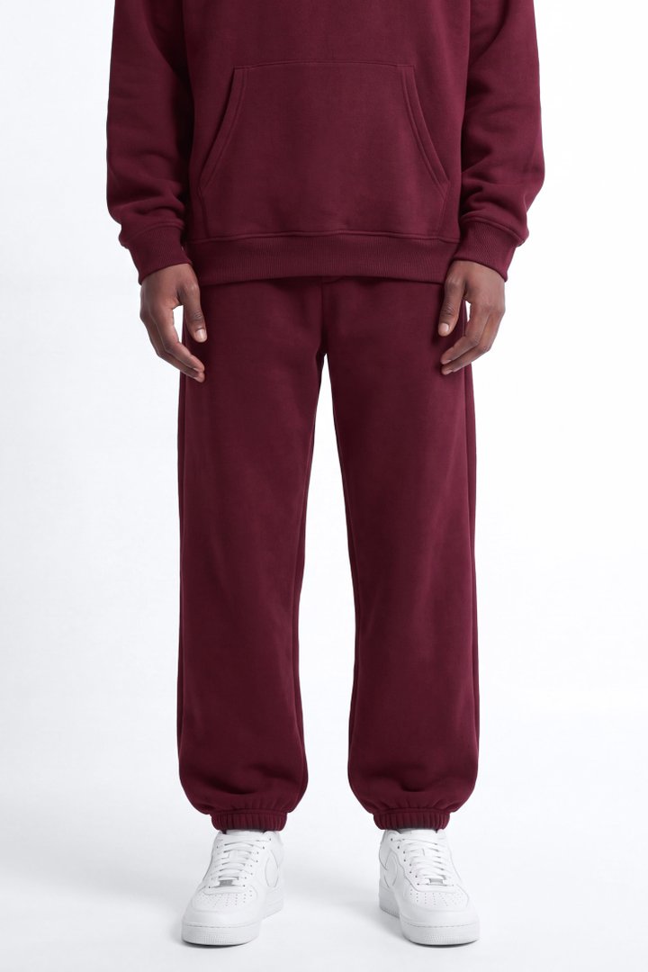 410 Relaxed Jogger - Burgundy