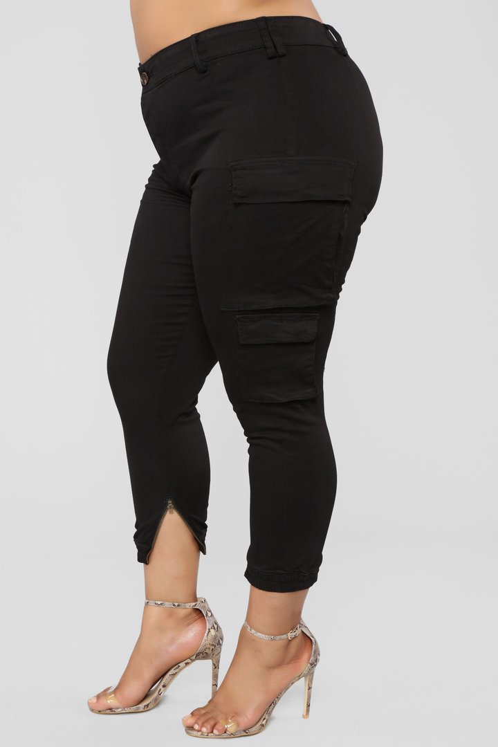 Kalley Cargo Pants - Black