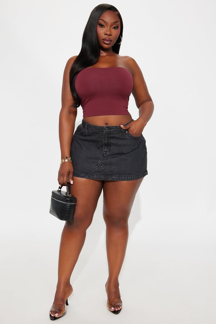 Essential Bandeau - Burgundy