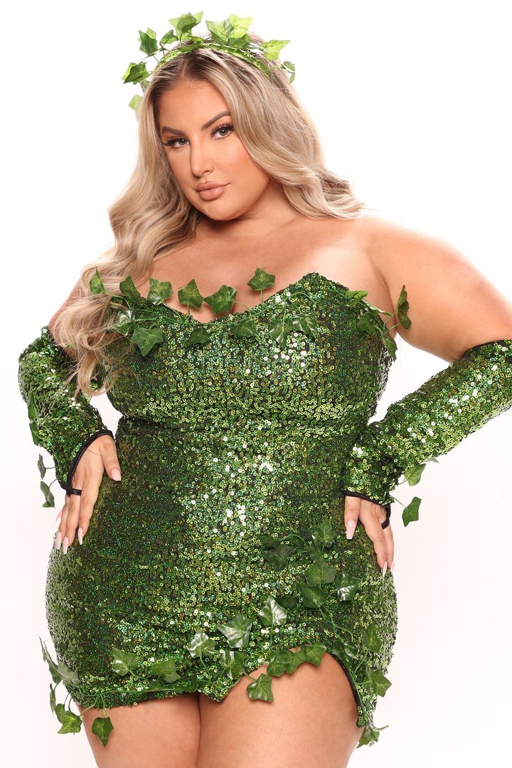Little Miss Ivy 3 Piece Costume Set - Green
