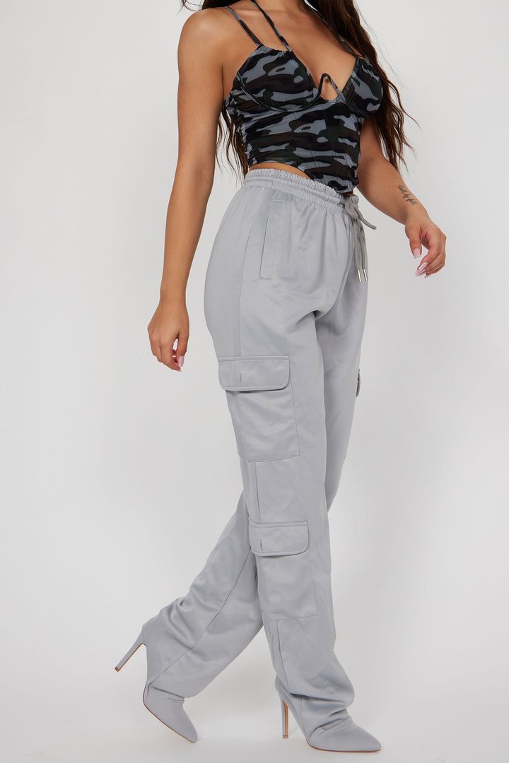 Roxy Pant Boots - Grey