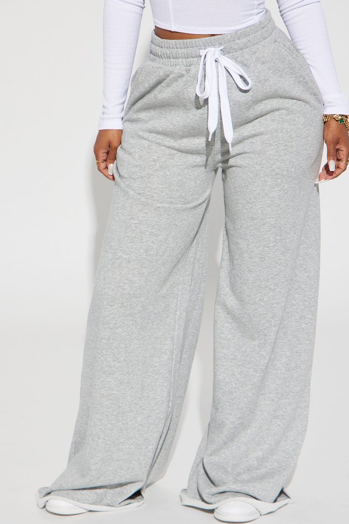 My Turn Again Lounge Pant - Heather Grey