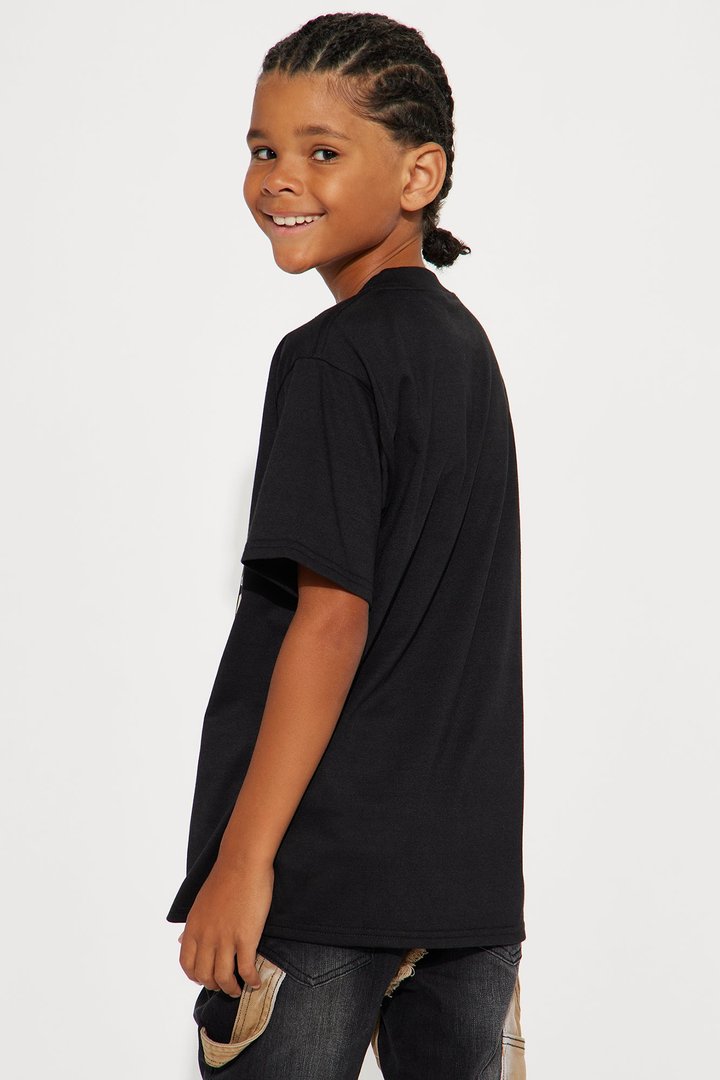 Mini Baseball Goat SS Tee - Black