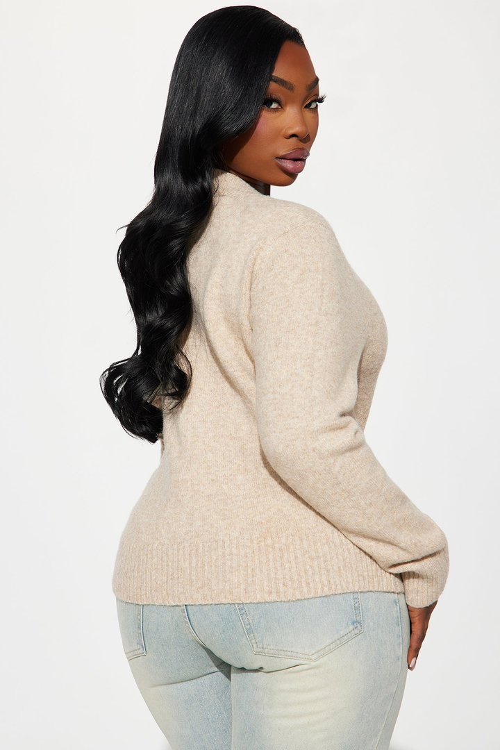 Fresh Air Sweater - Taupe