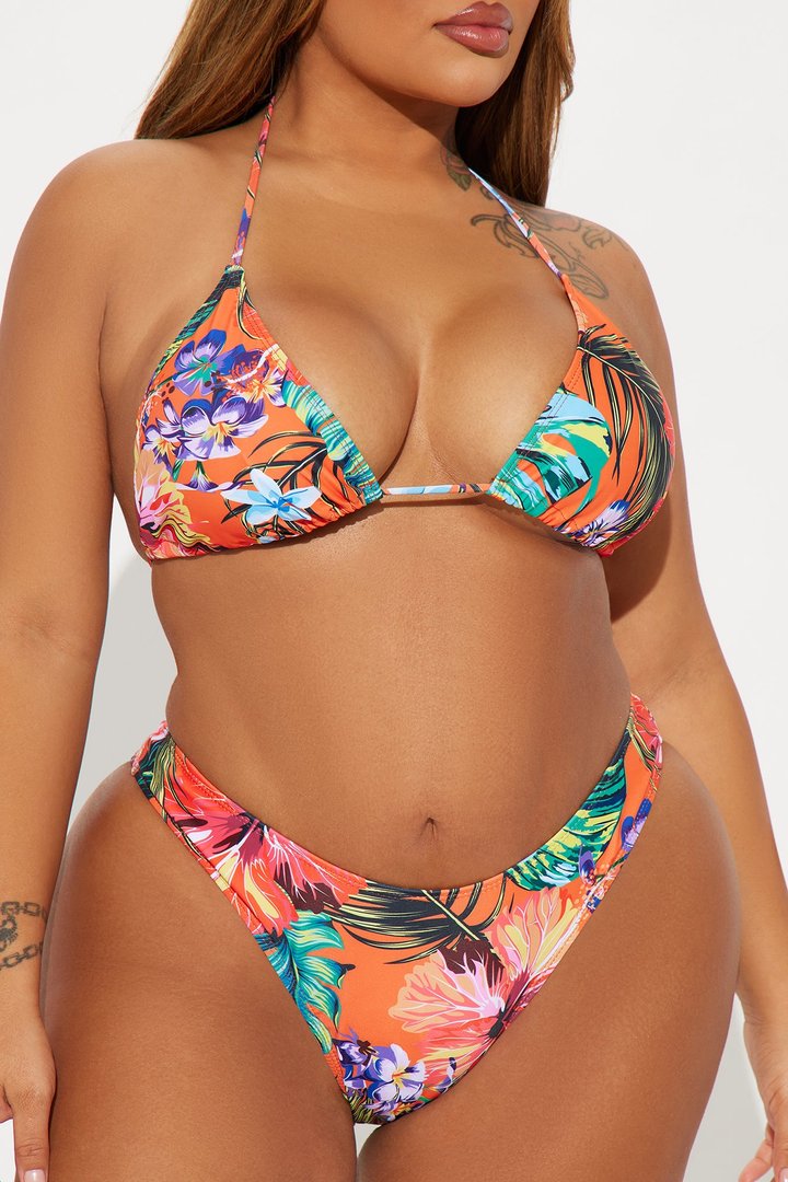 Junie 3 Piece Bikini Set - Multi Color