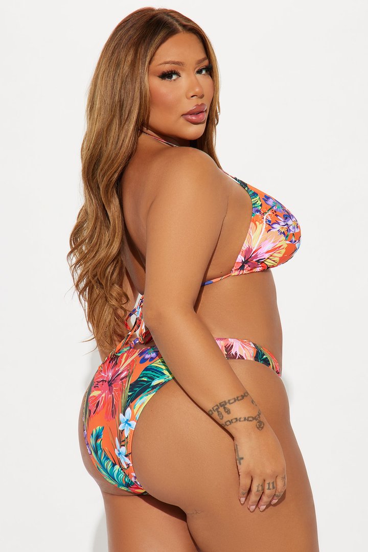 Junie 3 Piece Bikini Set - Multi Color