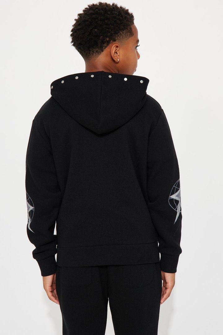 Mini Tyson Low Key Hoodie - Black