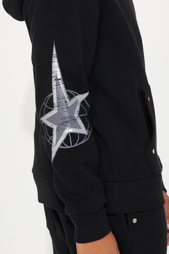 Mini Tyson Low Key Hoodie - Black